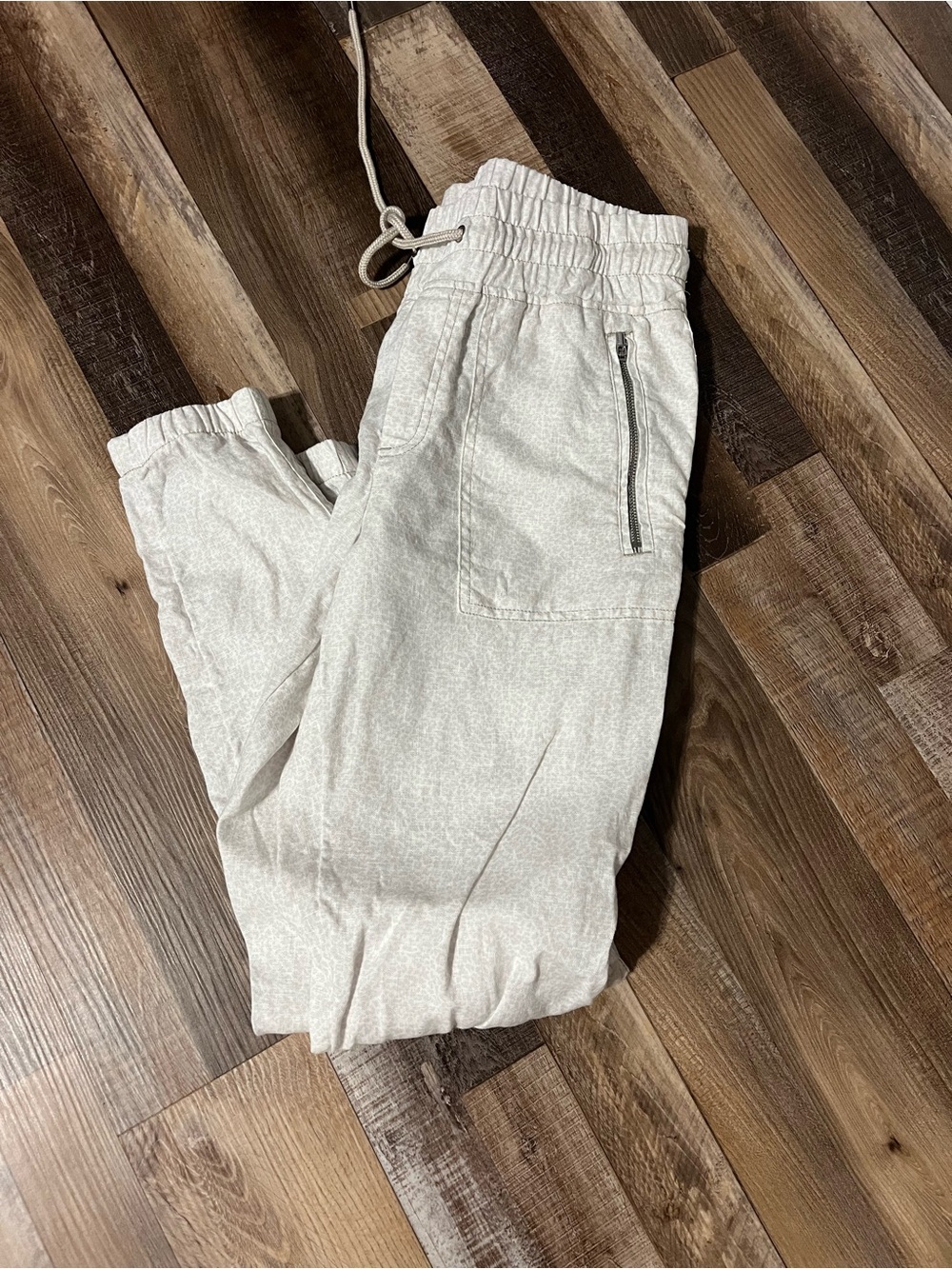 Athleta Cabo linen jogger pants